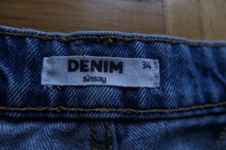 Denim sinsay stylove sortky xs, sinsay,xs