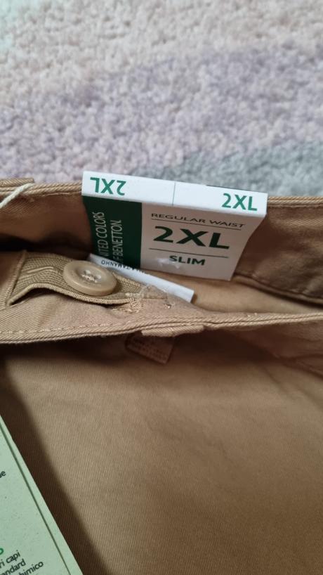 B3587 nohavice, benetton,158