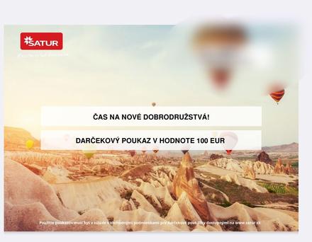 Poukaz na dovolenku satur, 