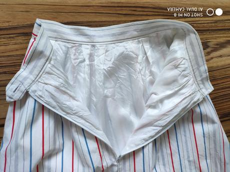 Hand made bavlnená midi sukňa, xs