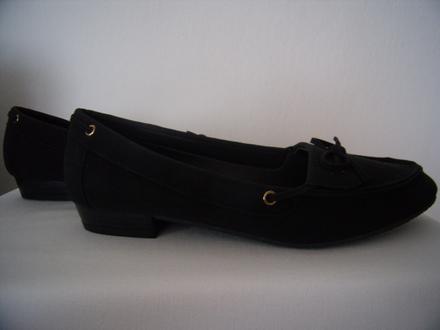 Čierne mokasíny v.37, 37