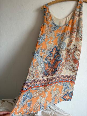 Massimo dutti silk hodvab 38luxusne hodvabne saty, 38