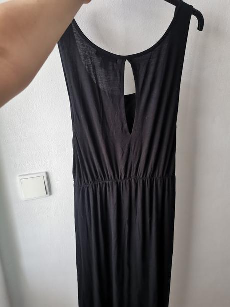 Čierne dlhé saty, amisu,38