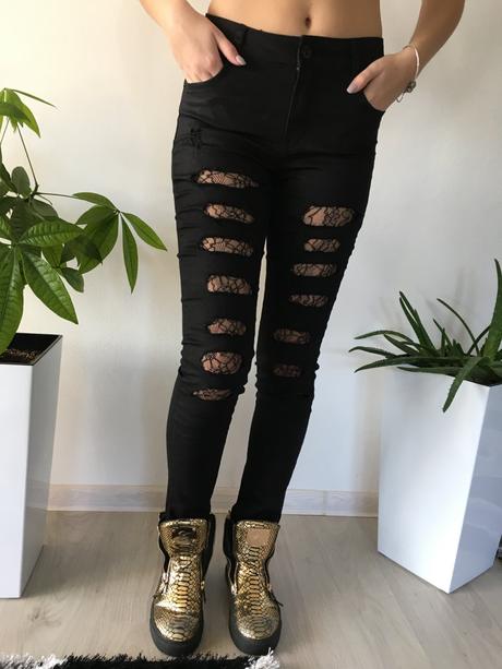 Dámske nohavice - biele, čierne, l / m / s