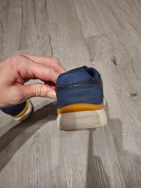 Modré tenisky s obrázkami, lupilu,27