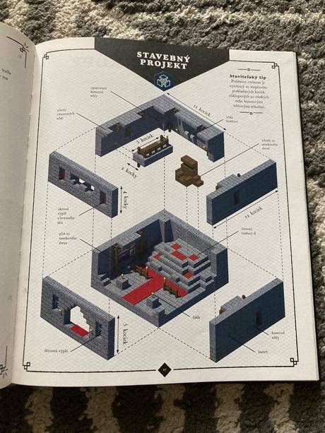 Minecraft stredoveká pevnosť,