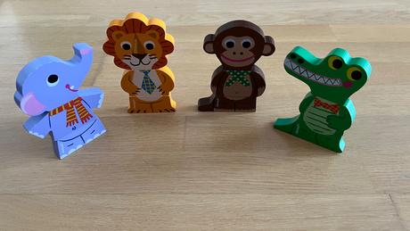 Skladačka zn.janod  - magnetické zvieratá, 