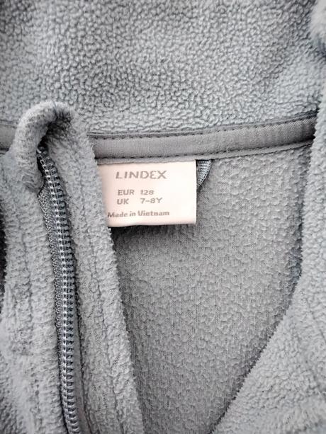 Flísová mikina fix, lindex,128