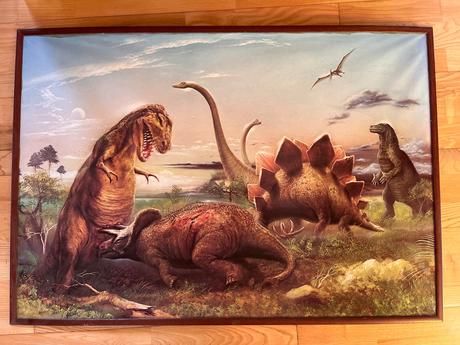 Obraz dinosaurus, 