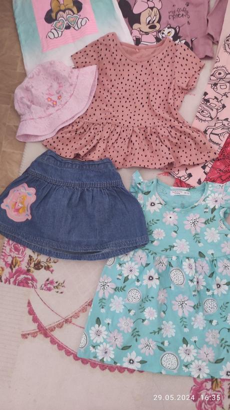 Oblečenie pre dievčatko veľ. na 80/86, 86–98