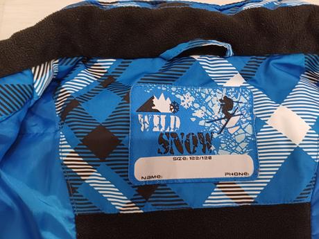 Chlapčenská zimná vetrovka, 122