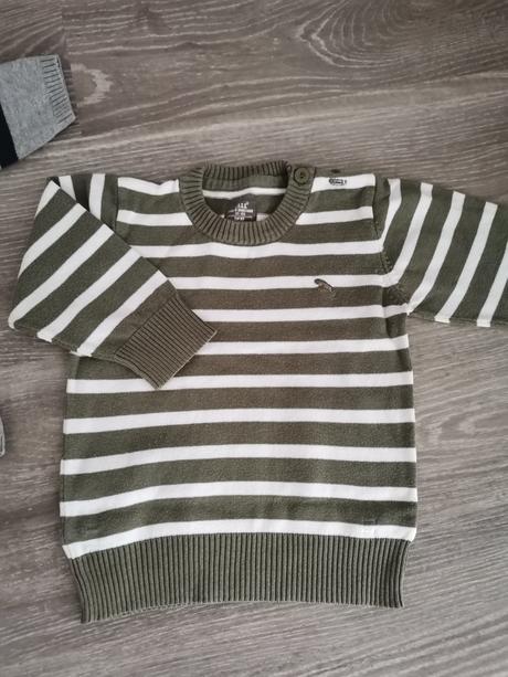 Svetríky, h&m,80
