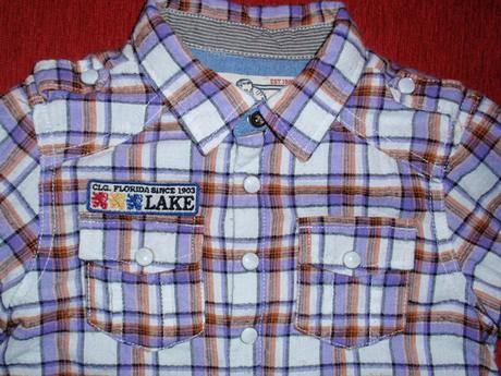 Zateplená košeľa, chicco,98