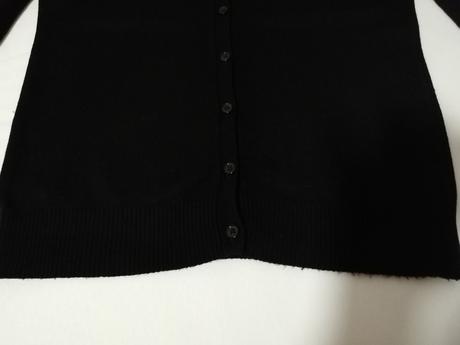 Čierny tenký svetrík, amisu,s