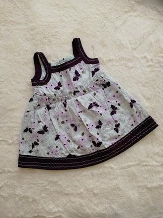 68 koala kids bavlné šaty s motýlikmi, 68