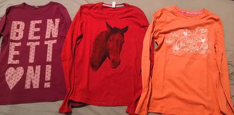 Tričká dlhý rukáv 146-152, viac foto, 146