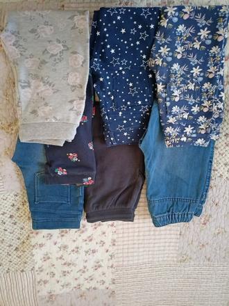 Dievčenské legíny, h&m,110