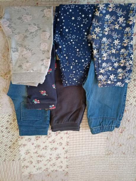 Dievčenské legíny, h&m,110