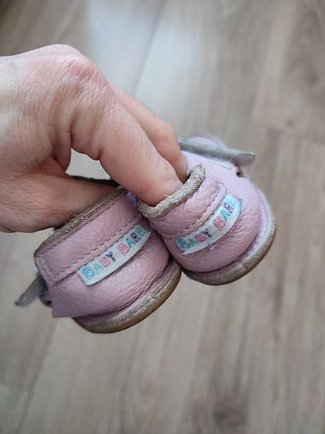 Baby bare kožené capačky, baby bare shoes,22