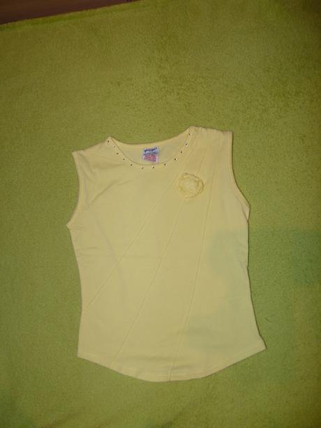 Žlté tielko s kvetinou, girl2girl,104