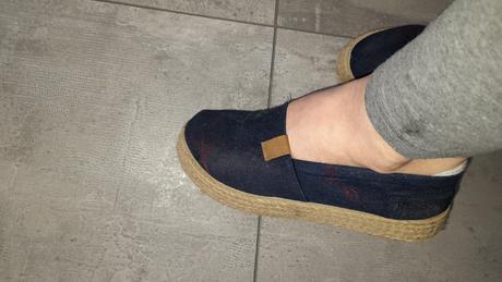 Espadrilky jeans, 37