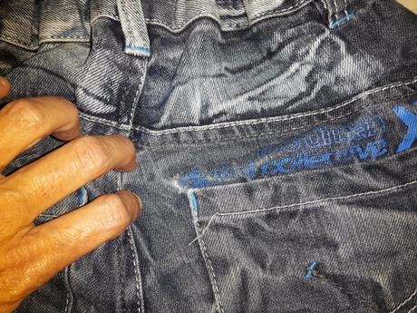 Čierne rifle veľ.128, 128