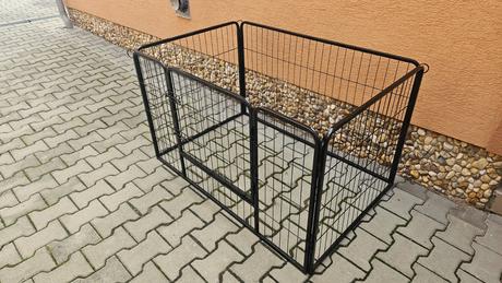 Kovová ohrada pre zvieratá, 