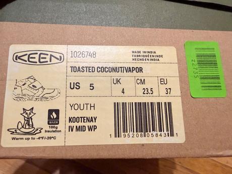 Keen zimne nepremokave nove, keen,37