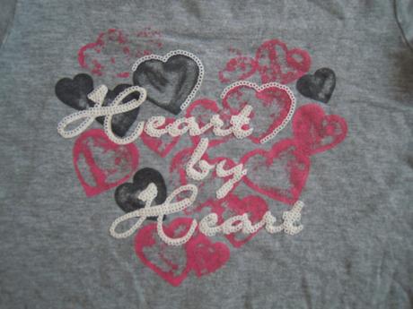 Tričko so srdiečkami s a volánikom v. 98 dopo dopo, dopodopo,98