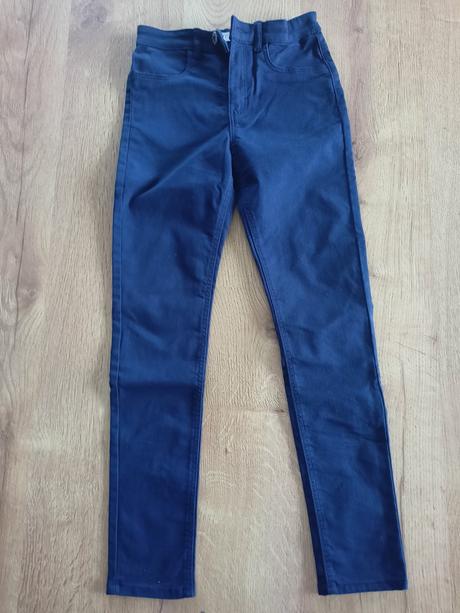 Modré rifle 140 h&m, h&m,140