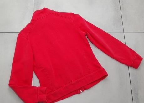 Ružovo - červená mikina zn. adidas, adidas,152