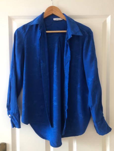 Kráľovsky modrá blúzka, reserved, s/36, reserved,s
