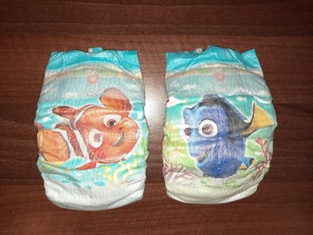 Plienky na plávanie, huggies,4 kg - 9 kg