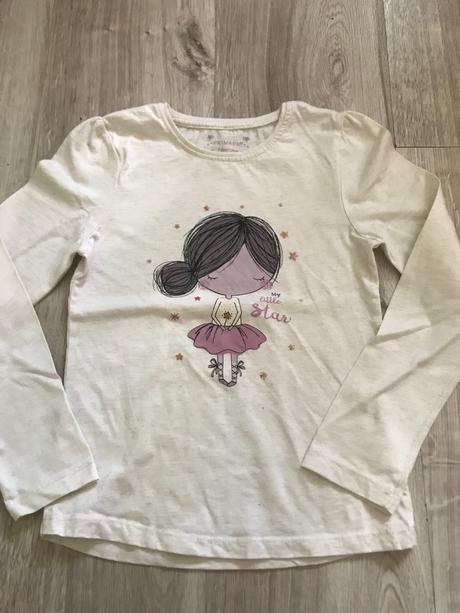 Tricko my little star 7-8 rokov, primark,128