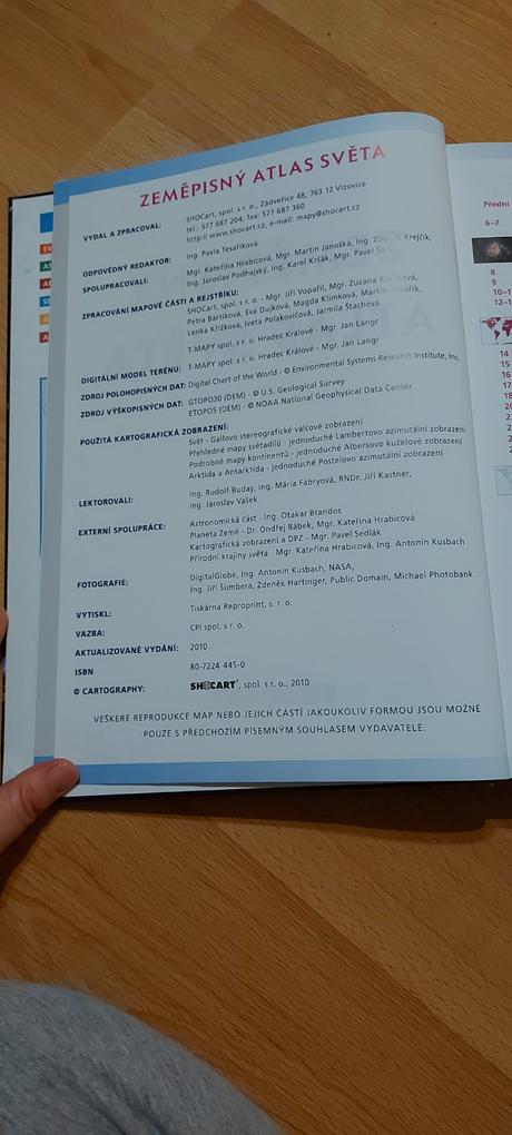 Zemepisny atlas sveta, 