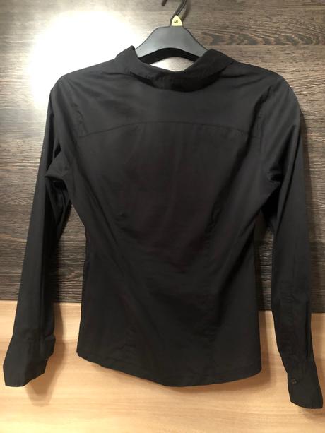 Cierna bluzka s dlhym rukavom xl, amisu,xl