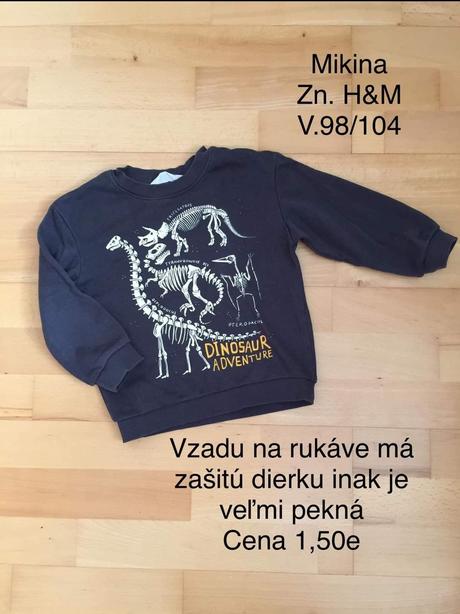 Mikinka h&m, h&m,98