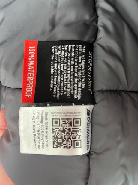 Detsky zimný kabát didriksons, didriksons1913,146