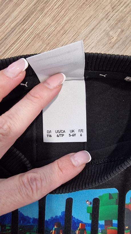 Tričko minecraft, puma,116