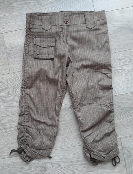 Hnede 3/4 nohavice, m