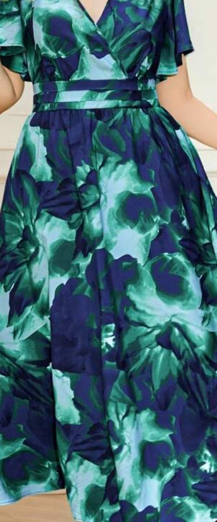 Dlhé letné šaty, 44 / xl