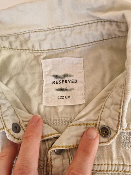 Rifľová košeľa, reserved,122