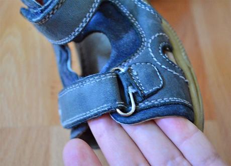 Kozene sandalky protetika, vel. 30-31, vd 19,5cm, protetika,30