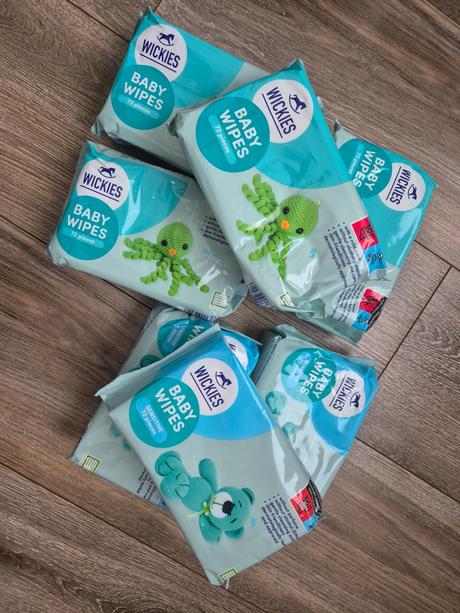 Detské vlhčené obrúsky 7 balen, 