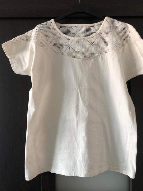 Tricko s cipkou, xl