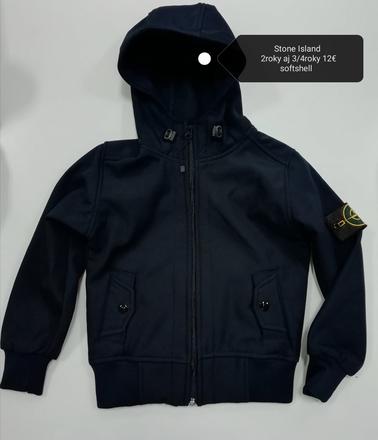 Modrá softshellová bunda, 92