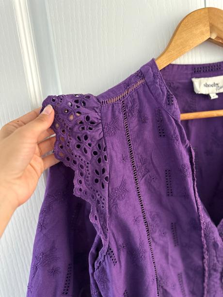 Čipkovaná blúzka, s