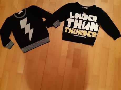2 x h&m pulóvriky 98/104, h&m,98