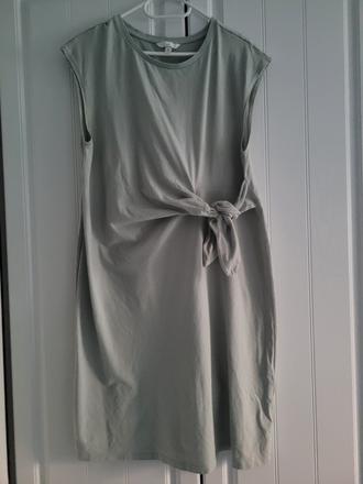 Tehotenské šaty s uzlom, h&m,l