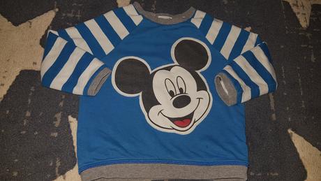 Mikina mickey obojstranna, h&m,80